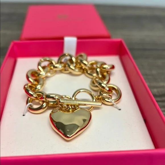 House of Harlow 1960 |Chain Bracelet with Heart Charm ✨ - Picture 6 of 7